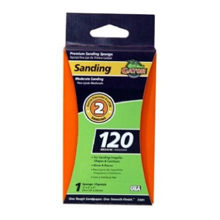 Gator Finishing 3x5x1 120G Sand Sponge 7301